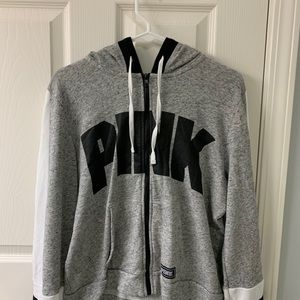 Victoria Secret Pink Full Zip Sweatshirt